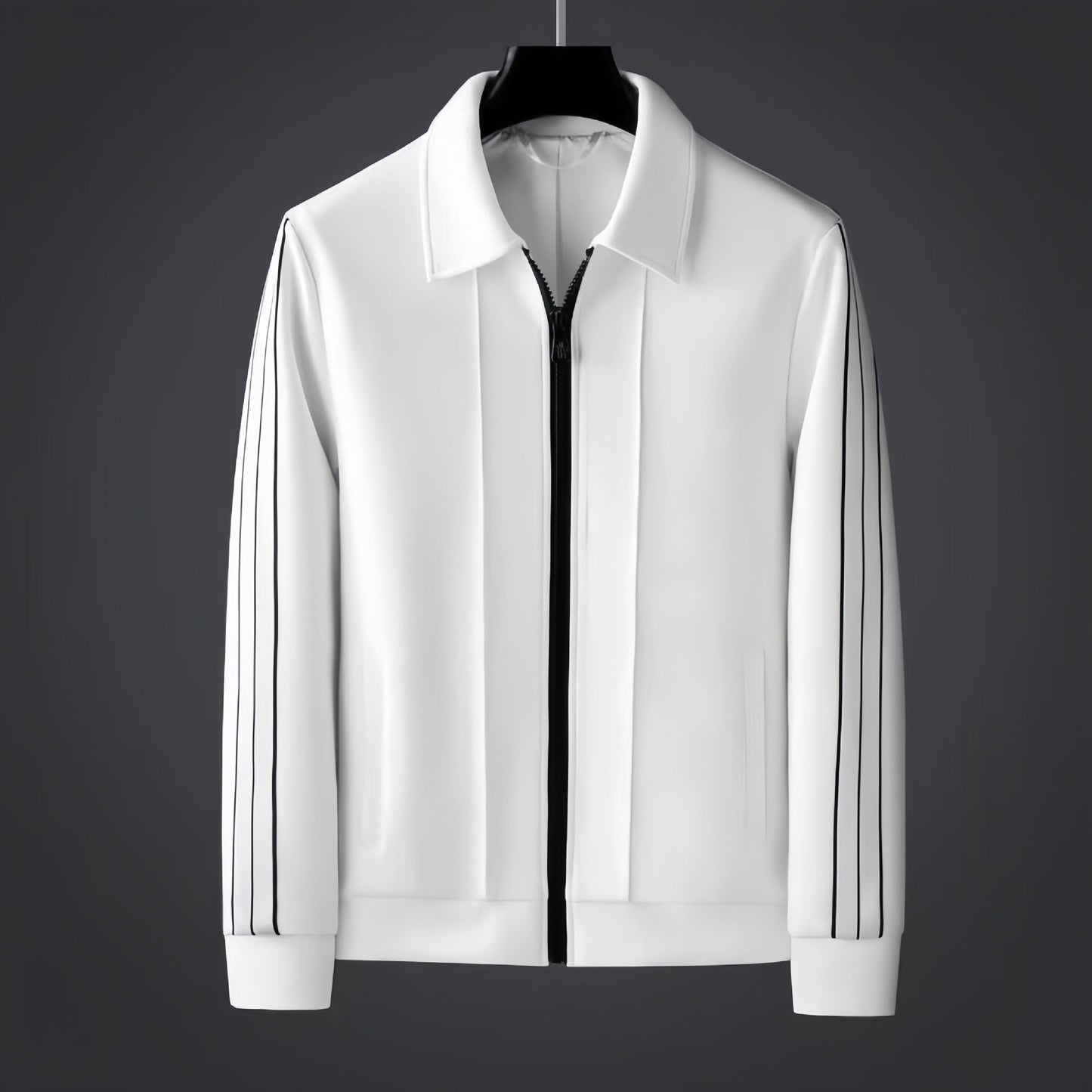 Casual Sports Men's Long-sleeved Cardigan Sweater Baggy Coat