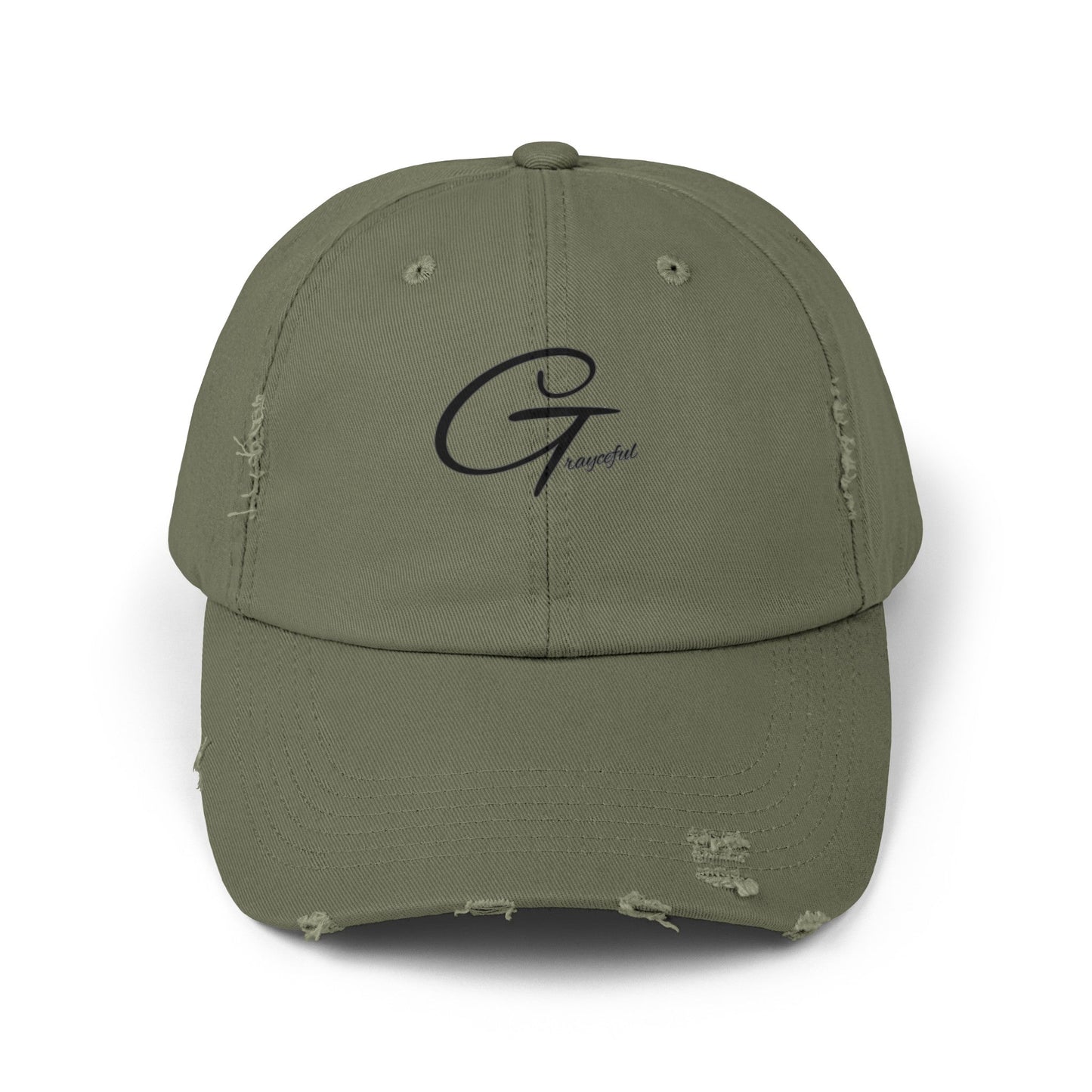Grayceful Distressed Cap