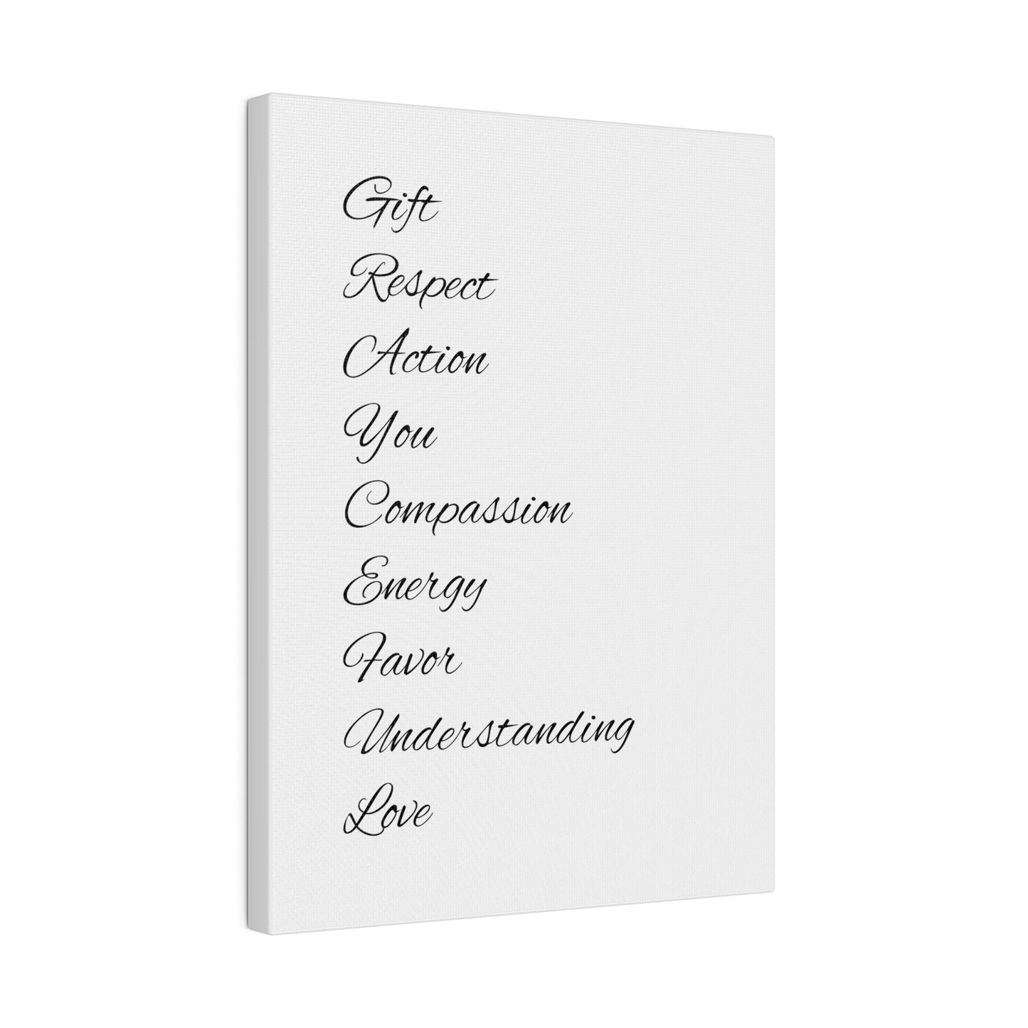 Matte Canvas, Stretched, 0.75"
