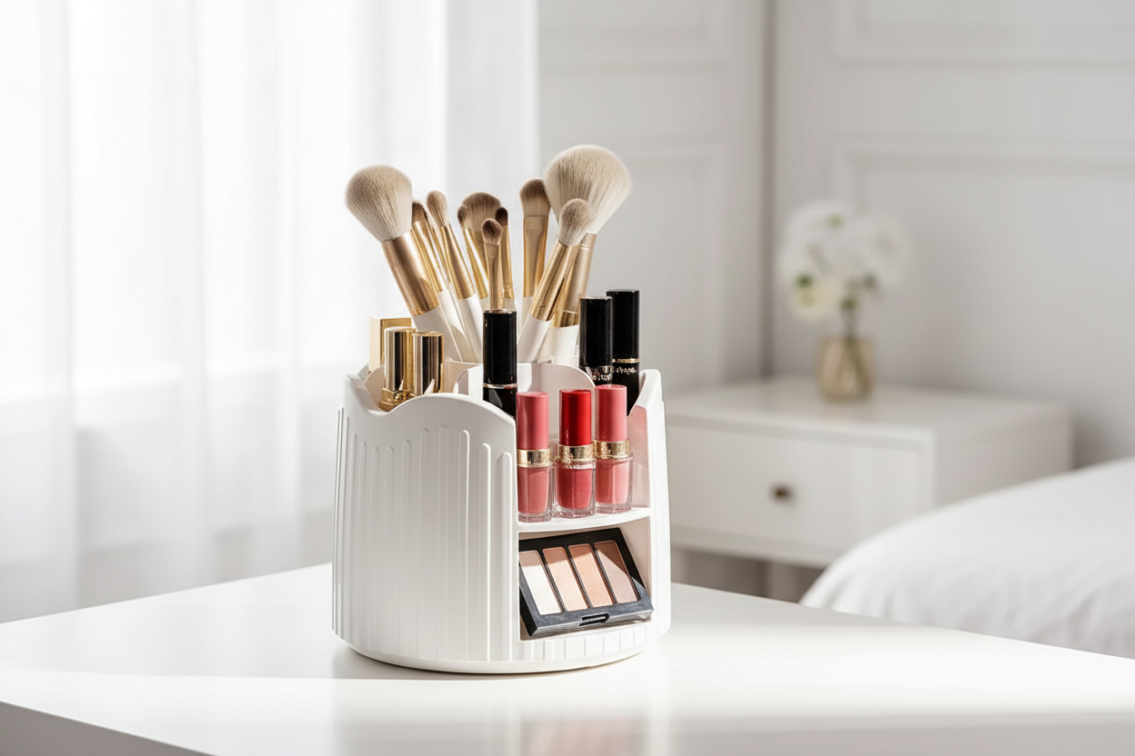 360° Rotating Makeup Holder Organizer