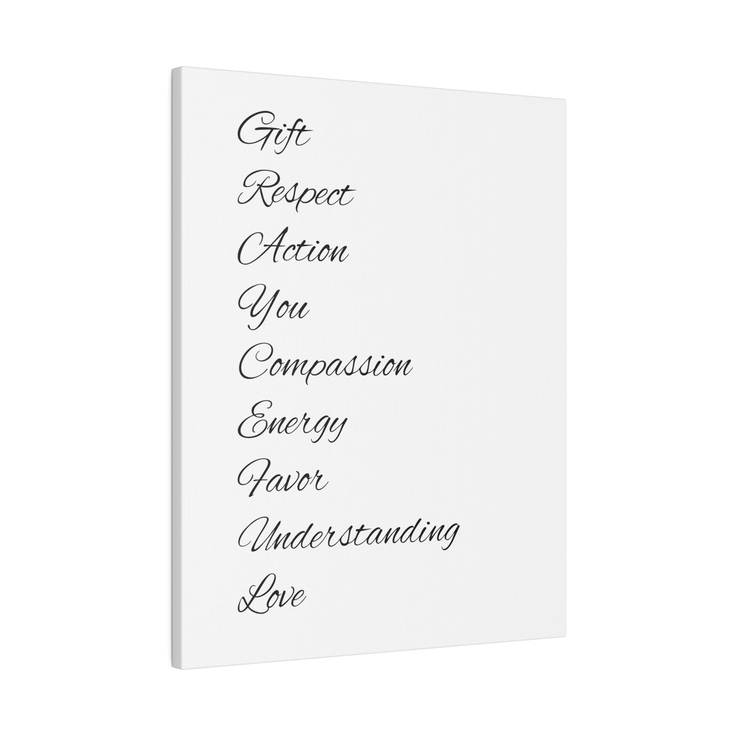 Matte Canvas, Stretched, 0.75"
