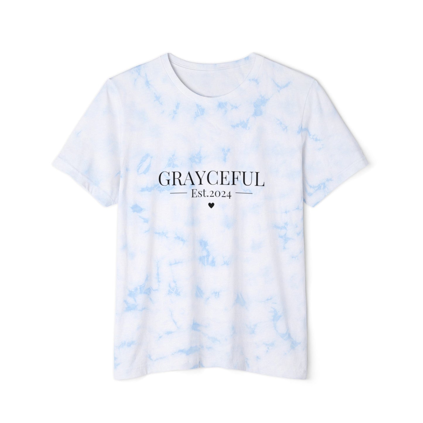Unisex FWD Fashion Tie-Dyed T-Shirt Grayceful EST 2024