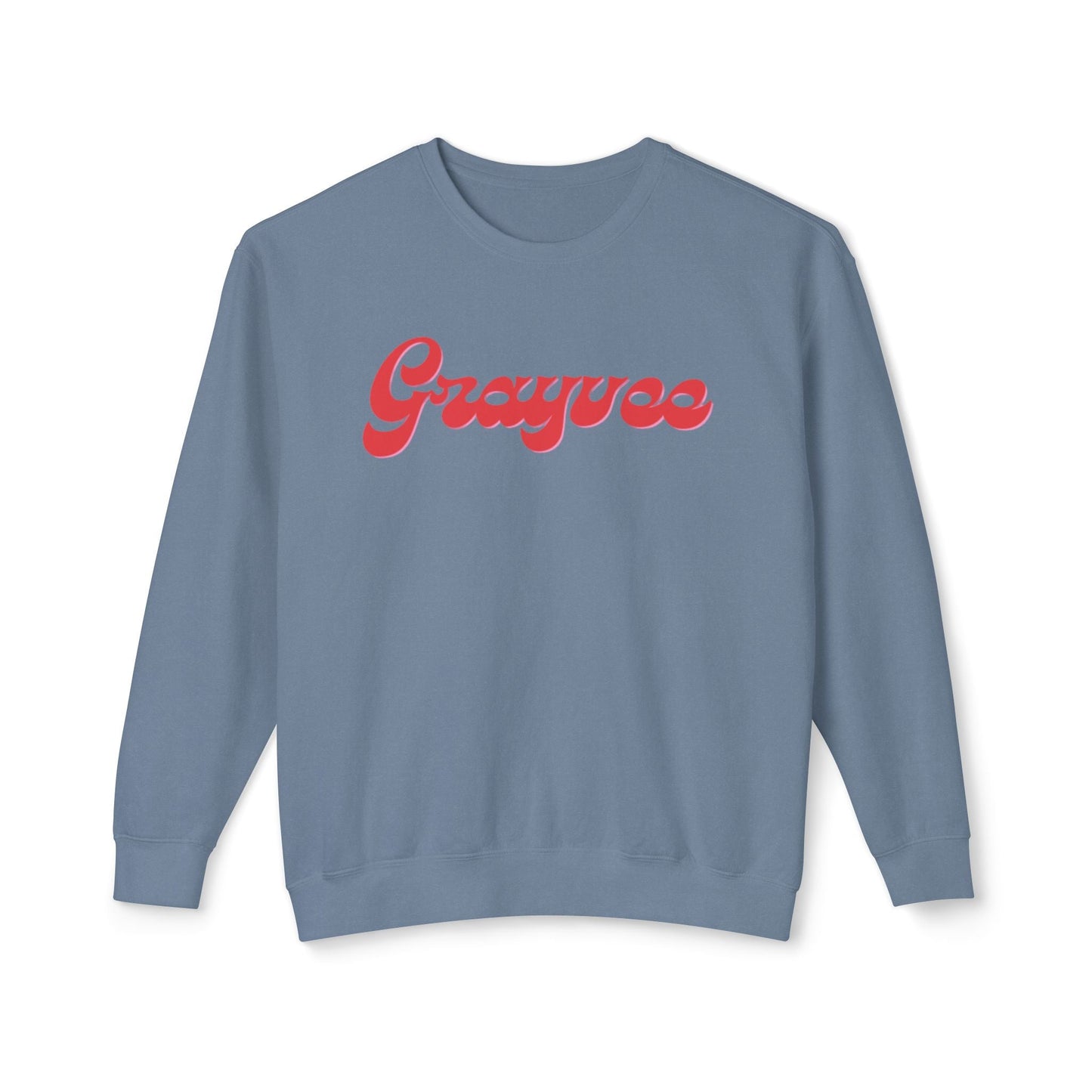 Unisex Lightweight Crewneck Sweatshirt "Grayvee"