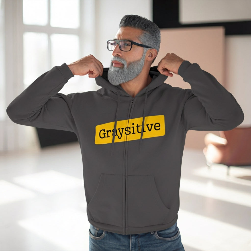 Unisex Hooded Zip Sweatshirt