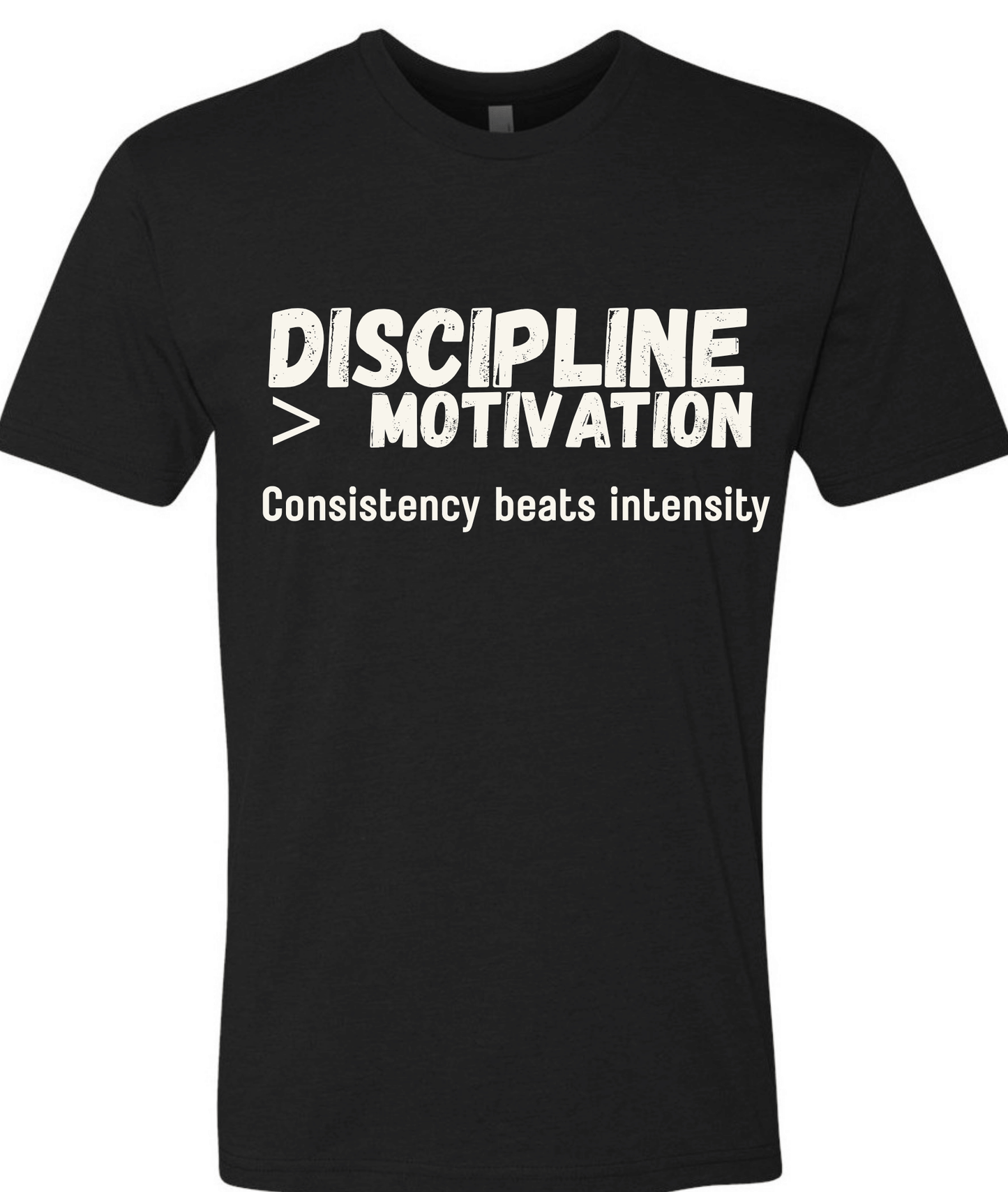 DISCIPLINE > MOTIVATION Tee | Unisex CVC Premium Blend