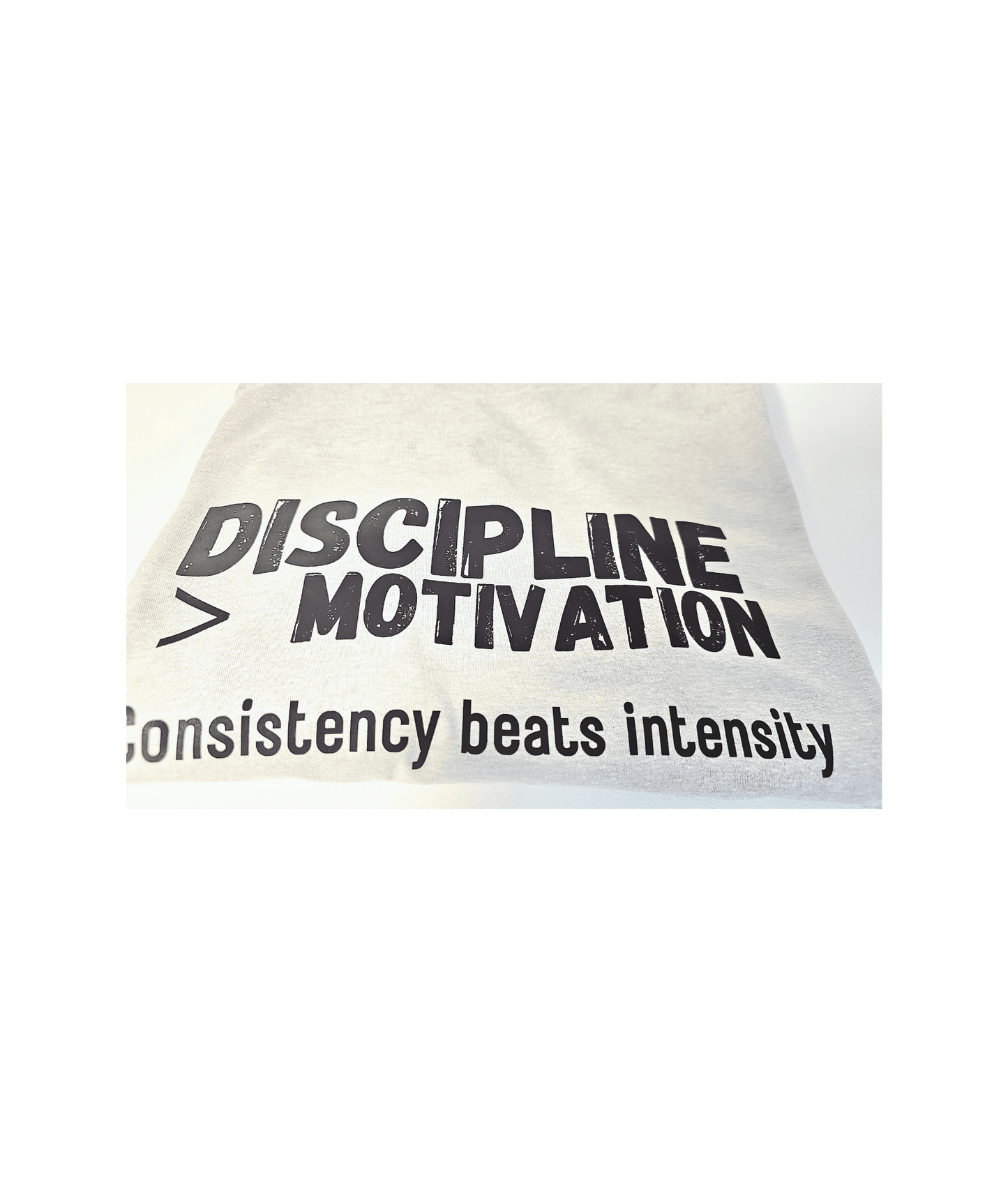 DISCIPLINE > MOTIVATION Tee | Unisex CVC Premium Blend