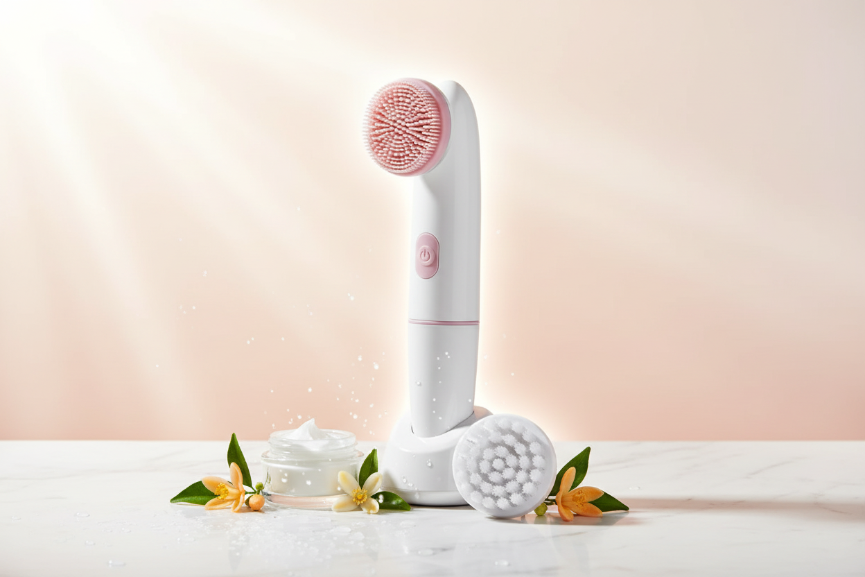 VibrantGlow Facial Brush